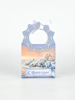 Набор подарочных  коробок , 3 шт , «Деревушка»