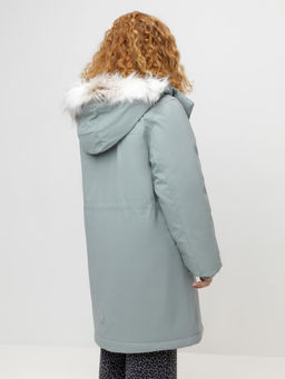 ВК 38107/11 ГР пальто для дев - Crockid фото 5