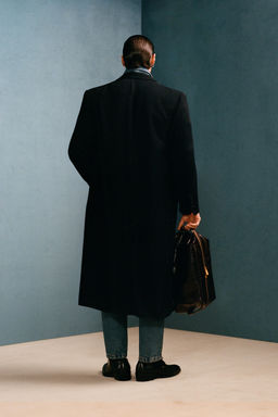 ABRIGO FLUIDO WILLY CHAVARRIA X ZARA / Marino  фото 3