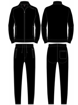 Спортивный костюм мужской 11M-RR-1857 RED-N-ROCKS