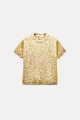 FOIL KNIT SWEATER - Zara фото 6