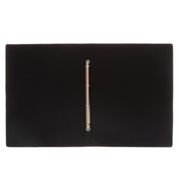 Папка на 4 кольцах А3, Calligrata TOP, 27 мм, 800 мкм, вертикальная, чёрная