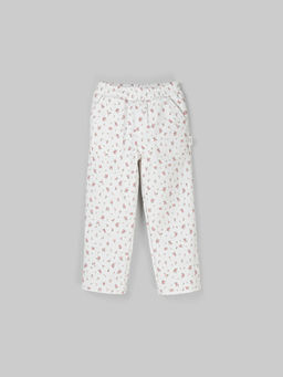 Брюки карго Розовый букет