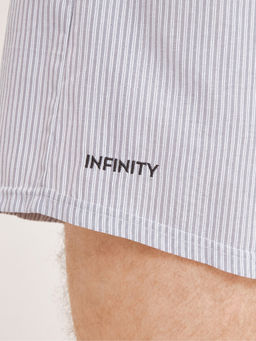 Infinity /  Трусы шорты мужские в наборе из 3 шт. Oliver голубая полоска - Infinity Lingerie фото 6