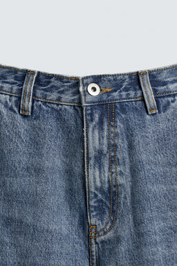 JEANS BOLSILLO CARPINTERO RELAXED FIT / Azul - Zara фото 10