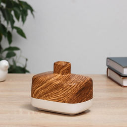 Ваза Теа, 8?11?9.5 см, керамика, белая, коричневая - Take it easy фото 3