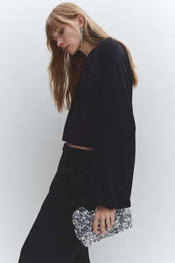 Blusa con mangas globo