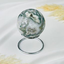 Шар из Мохового агата