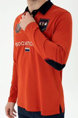 U. S. Polo Assn Мужская толстовка с воротником поло и плиткой - U.s. polo assn фото 6