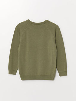 Bisiklet Yaka Uzun Kollu Erkek Bebek Triko Kazak - Waikiki фото 2