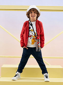 Beli Lastikli Slim Fit Erkek ?ocuk Gabardin Pantolon