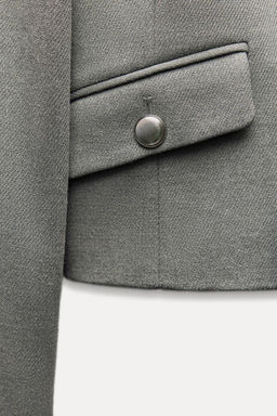 METAL BUTTON BLAZER - Zara фото 6