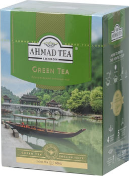 AHMAD TEA. Green tea 200 гр. карт.пачка (Уцененная)