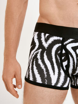 33104130004 Трусы боксер муж.в наборе из 3 шт Finn бежевый с черным - Infinity Lingerie фото 2