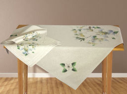 П16-24С188 Комплект столовый 110*110 + 4 салф. 38*38 Гортензия рис. 3 - Текс-дизайн фото 7