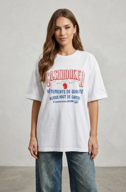 K13598 Футболка OVER SIZE (хлопок) БЕЛЫЙ_04