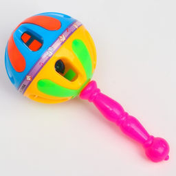 Погремушка Яркий маракас, 17,5 см, цвет МИКС, Крошка Я