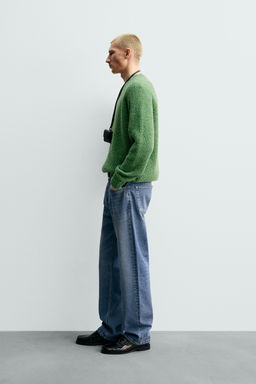 PURL KNIT FLECKED JUMPER - Zara фото 4