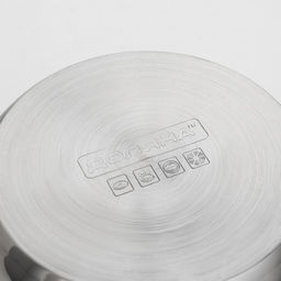 Кастрюля Доляна Роскошь, 3 л, d=20 см, с крышкой, нержавеющая сталь, капсульное дно фото 5