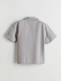 Keten Kar???ml? Erkek ?ocuk G?mlek