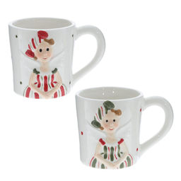 Кружка "Девочка", 350 мл, L13 W9 H9,3 см, 2в.