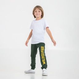 CRB wear/CWKB 70107-35-288 Брюки для мальчика, хаки/Ex.Cherubino  фото 3