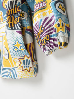 Толстовка оверсайз облегченная Comic hero - Bungly фото 6