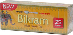 Bikram. Черный пакетированный + ложка карт.пачка, 25 пак.