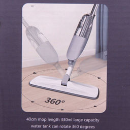 Швабра с распылителем и насадкой из микрофибры