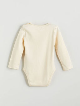 Bisiklet Yaka Bask?l? K?z Bebek ??t??tl? Body