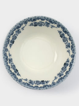 Салатник Добрушский завод «Версаль», 600 мл, фарфор, белая, синяя