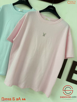 Футболка женская из хлопка