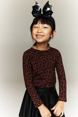 Camiseta estampada de punto - H&m фото 3