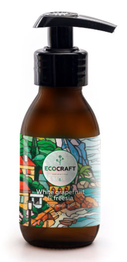 Гель для умывания для нормальной кожи "White grapefruit and freesia" Белый грейпфрут и фрезия
