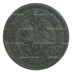 10 пфеннигов 1917 года Германия Нотгельд Айслебен