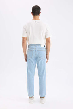 Облегающие джинсовые брюки с высокой талией и узкими потертостями в стиле 90-х годов - Defacto фото 7