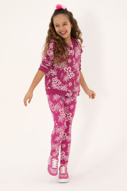 K_z _ocuk Pembe Tayt