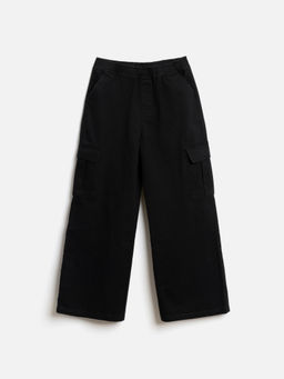 ACOOLA / Брюки детские для девочек Jordans_pn черный фото 3