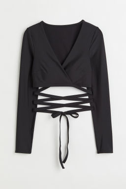 Top de bikini acolchado