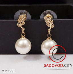 Женские серьги с жемчугом - Bruno фото 2