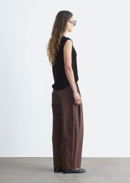 Pantalones recortados con perneras de barril