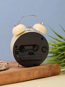 Часы-будильник "Corgi", yellow (13,5х10 см)