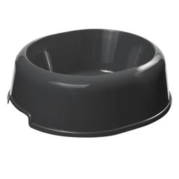 Миска пластиковая "Мармелад", серая, 0,45л