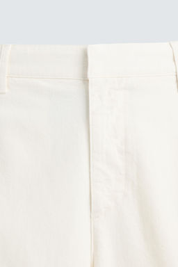 COTTON-HEMP CHINO TROUSERS - Zara фото 18