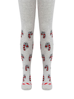 CONTE-KIDS NEW YEAR Колготки детские светло-серый - Conte elegant фото 14