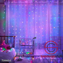 Новогодние гирлянды штора