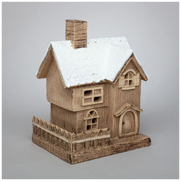 ФИГУРКА ДОМИК С LED-ПОДСВЕТКОЙ 15*13*20 СМ - Lefard фото 4