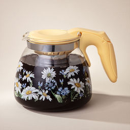 Чайник заварочный 900 мл AGNESS с фильтром "Васильки" арт. 885-111