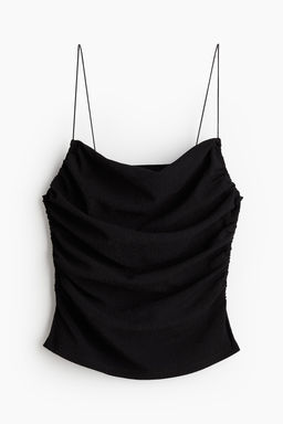 Top drapeado con tirantes espagueti - H&m фото 4