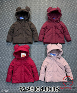 Куртка для девочки с капюшоном